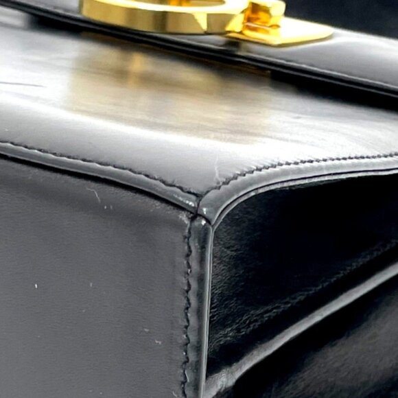 SALVATORE FERRAGAMO Black Shoulder Bag - Picture 6 of 13